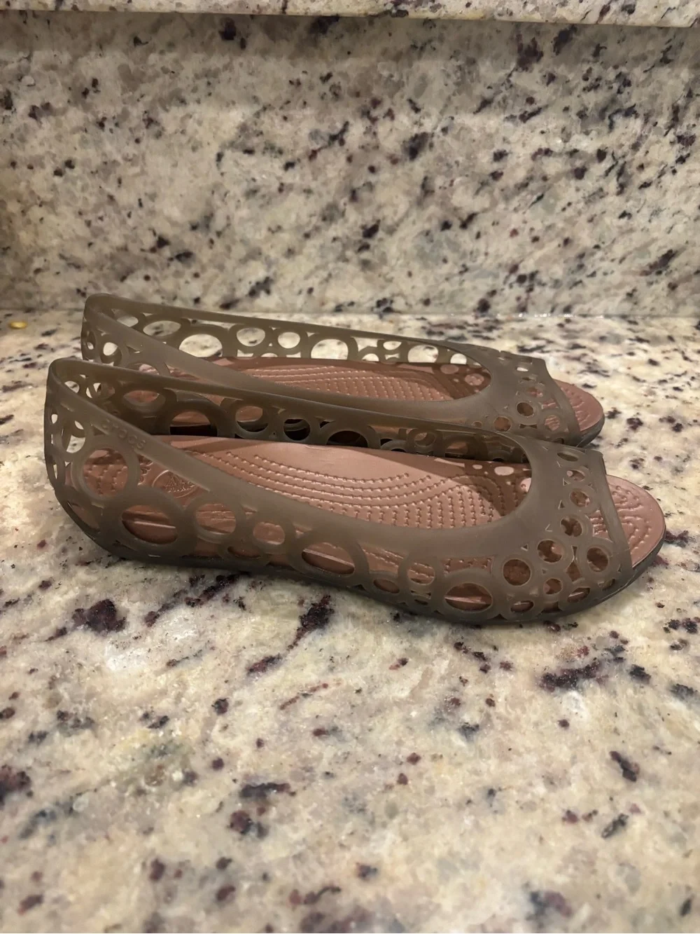 Crocs Women’s Adrina Flat Y2K jellies 2000s
